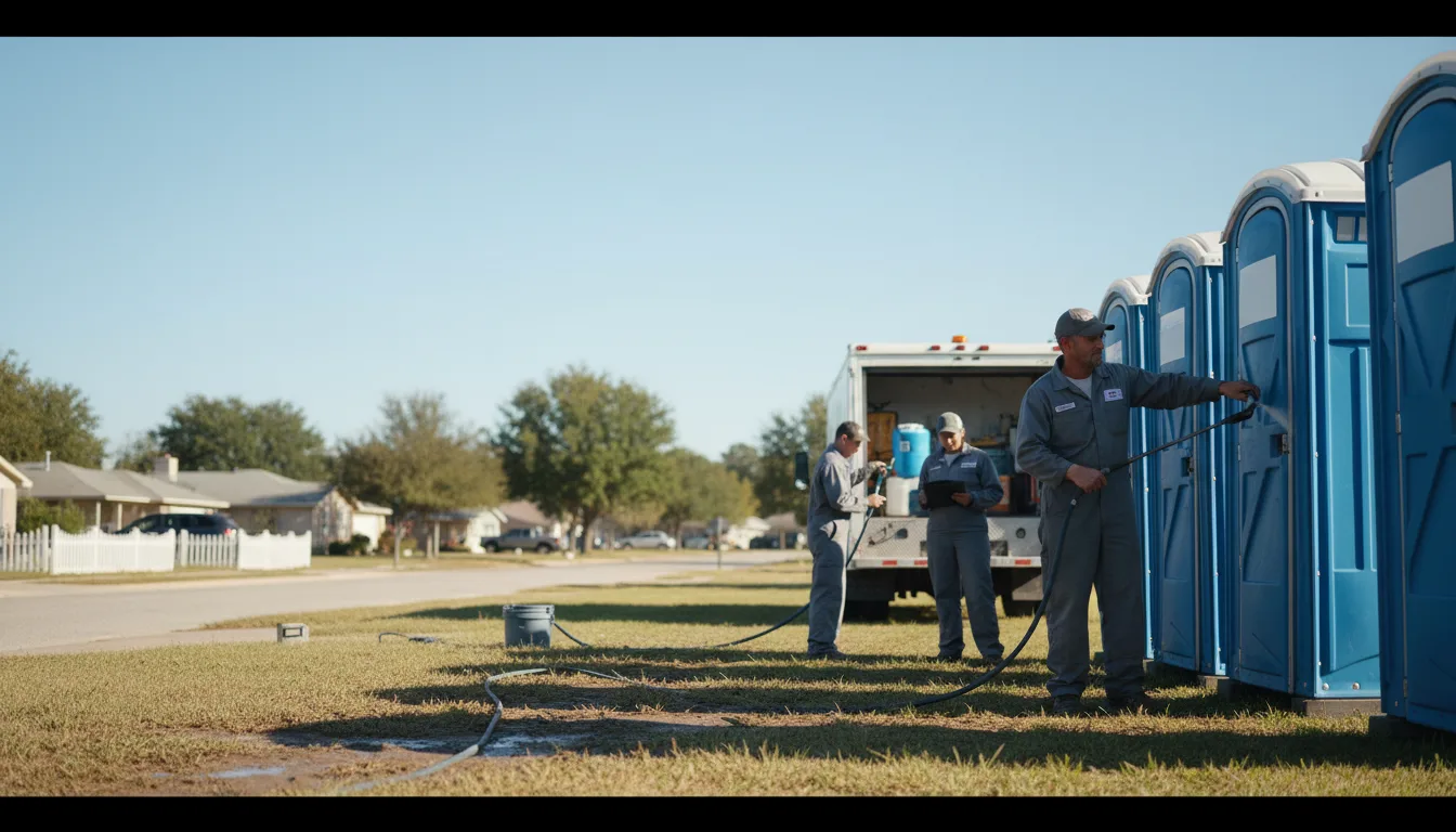 Long-Term Portable Toilet Rental in Berryville, AR near me